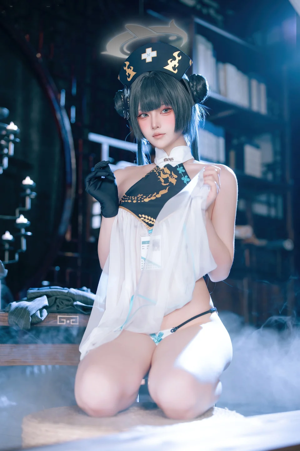 屿鱼 - No.079 蔚蓝档案·妃咲同人护士 [65P-358MB] tg@simisebaisi 【丝足阁】025.webp